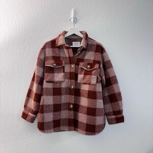 Zara Checkered Shacket